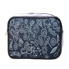 Internet Planet Drinks Mini Toiletries Bag (one Side) by artworkshop