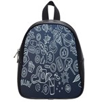 Internet Planet Drinks School Bag (Small) Front