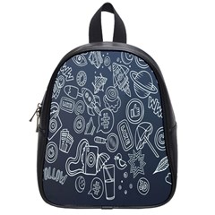 Internet Planet Drinks School Bag (small) by artworkshop