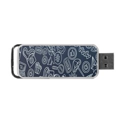 Internet Planet Drinks Portable Usb Flash (one Side) by artworkshop