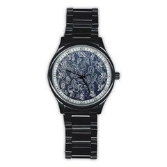 Internet Planet Drinks Stainless Steel Round Watch by artworkshop