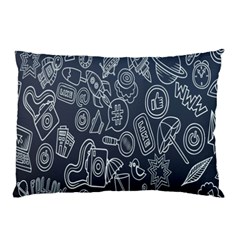 Internet Planet Drinks Pillow Case by artworkshop