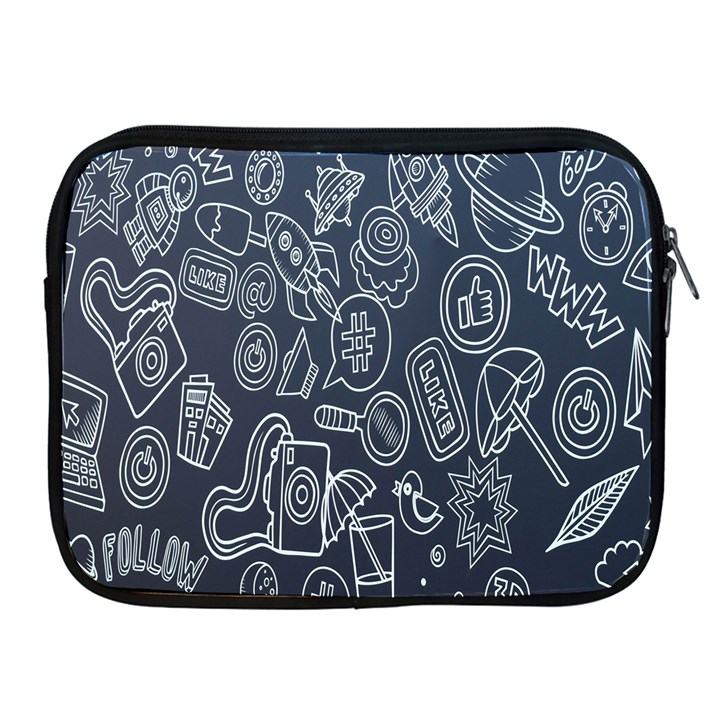 Internet Planet Drinks Apple iPad 2/3/4 Zipper Cases