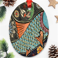 Mosaic Ornament (oval) by artworkshop