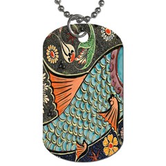 Mosaic Dog Tag (one Side) by artworkshop