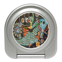 Mosaic Travel Alarm Clock by artworkshop