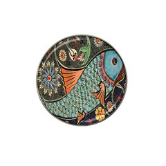 Mosaic Hat Clip Ball Marker by artworkshop