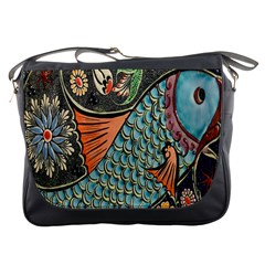 Mosaic Messenger Bag by artworkshop