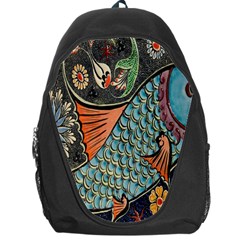 Mosaic Backpack Bag by artworkshop