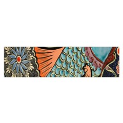 Mosaic Oblong Satin Scarf (16  X 60 ) by artworkshop