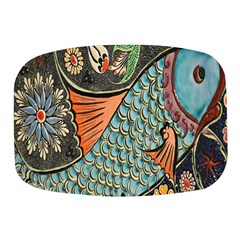 Mosaic Mini Square Pill Box by artworkshop