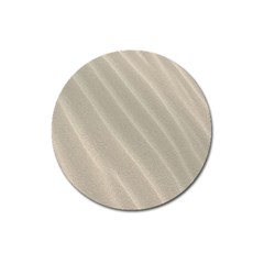 Sand Waves Magnet 3  (round) by artworkshop