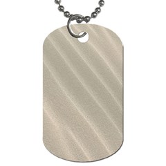 Sand Waves Dog Tag (two Sides) by artworkshop