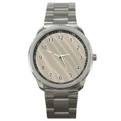 Sand Waves Sport Metal Watch by artworkshop