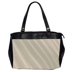 Sand Waves Oversize Office Handbag (2 Sides) by artworkshop