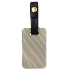 Sand Waves Luggage Tag (one Side) by artworkshop