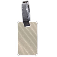 Sand Waves Luggage Tag (two Sides) by artworkshop