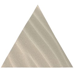 Sand Waves Wooden Puzzle Triangle by artworkshop