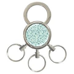 Seamless Foliage 3-ring Key Chain by artworkshop