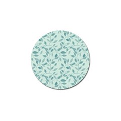 Seamless Foliage Golf Ball Marker by artworkshop