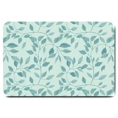 Seamless Foliage Large Doormat  by artworkshop