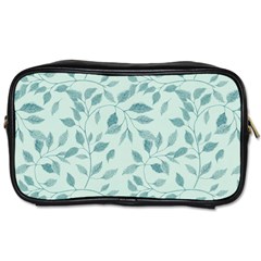 Seamless Foliage Toiletries Bag (two Sides) by artworkshop