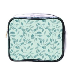 Seamless Foliage Mini Toiletries Bag (one Side) by artworkshop