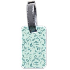 Seamless Foliage Luggage Tag (two Sides) by artworkshop