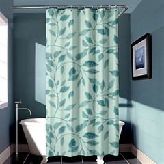 Seamless Foliage Shower Curtain 36  X 72  (stall)  by artworkshop