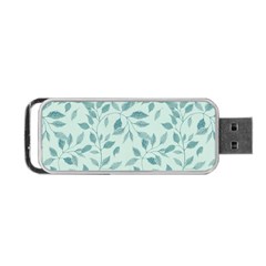 Seamless Foliage Portable Usb Flash (two Sides) by artworkshop