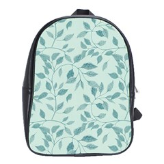 Seamless Foliage School Bag (xl) by artworkshop