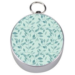 Seamless Foliage Silver Compasses by artworkshop