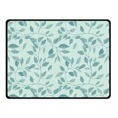 Seamless Foliage Double Sided Fleece Blanket (small)  by artworkshop