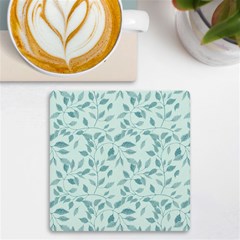 Seamless Foliage Uv Print Square Tile Coaster 