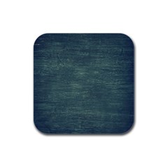 Wooden Wall Rubber Square Coaster (4 Pack) by artworkshop