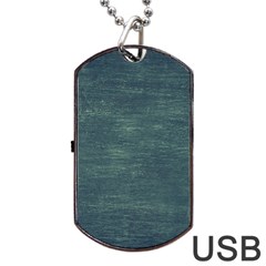 Wooden Wall Dog Tag Usb Flash (two Sides) by artworkshop