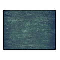 Wooden Wall Double Sided Fleece Blanket (small)  by artworkshop