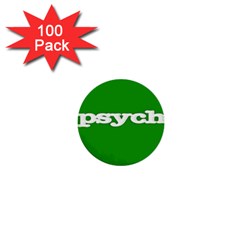 Psych 1  Mini Buttons (100 Pack)  by nate14shop