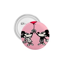 Baloon Love Mickey & Minnie Mouse 1 75  Buttons by nate14shop