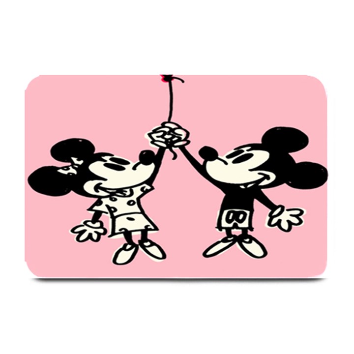 Baloon Love Mickey & Minnie Mouse Plate Mats