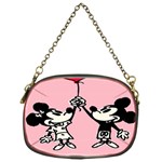 Baloon Love Mickey & Minnie Mouse Chain Purse (One Side) Front