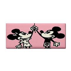 Baloon Love Mickey & Minnie Mouse Hand Towel by nate14shop