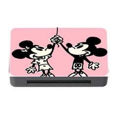 Baloon Love Mickey & Minnie Mouse Memory Card Reader With Cf by nate14shop