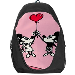 Baloon Love Mickey & Minnie Mouse Backpack Bag by nate14shop