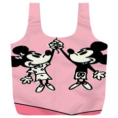 Baloon Love Mickey & Minnie Mouse Full Print Recycle Bag (xxxl) by nate14shop