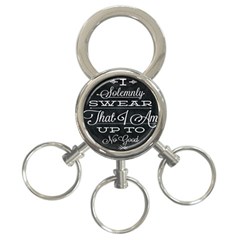 I Solemnly Swear Harry Potter 3-ring Key Chain by nate14shop