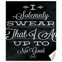 I Solemnly Swear Harry Potter Canvas 8  X 10  by nate14shop