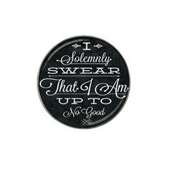 I Solemnly Swear Harry Potter Hat Clip Ball Marker by nate14shop