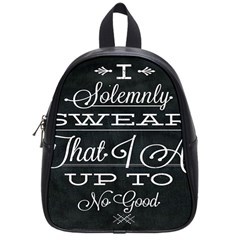 I Solemnly Swear Harry Potter School Bag (small) by nate14shop