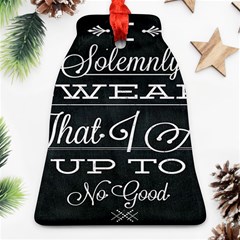 I Solemnly Swear Harry Potter Ornament (bell) by nate14shop